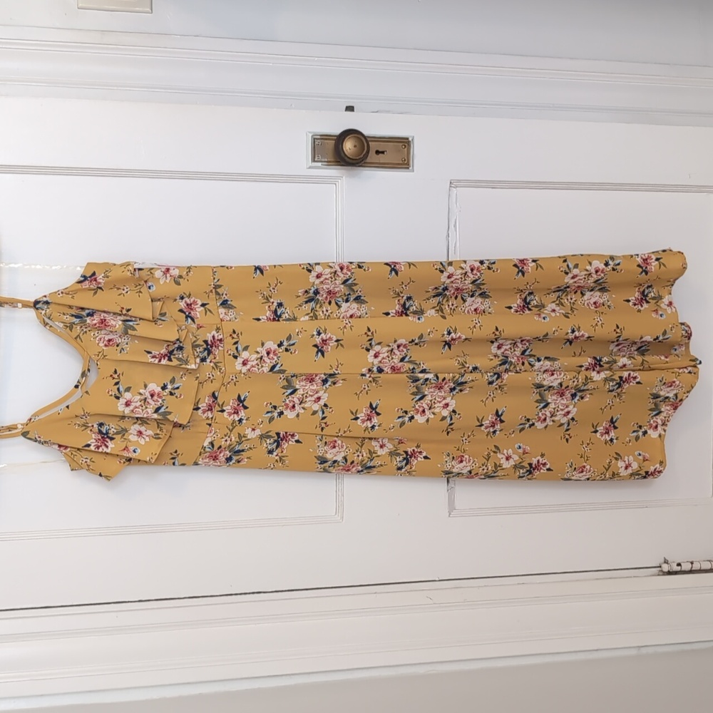 Row A floral jumpsuit